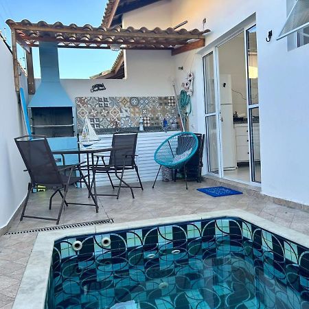 Linda Casa de Praia com Piscina em Itanhaem @Kafofinho_beach Itanhaém Exterior foto